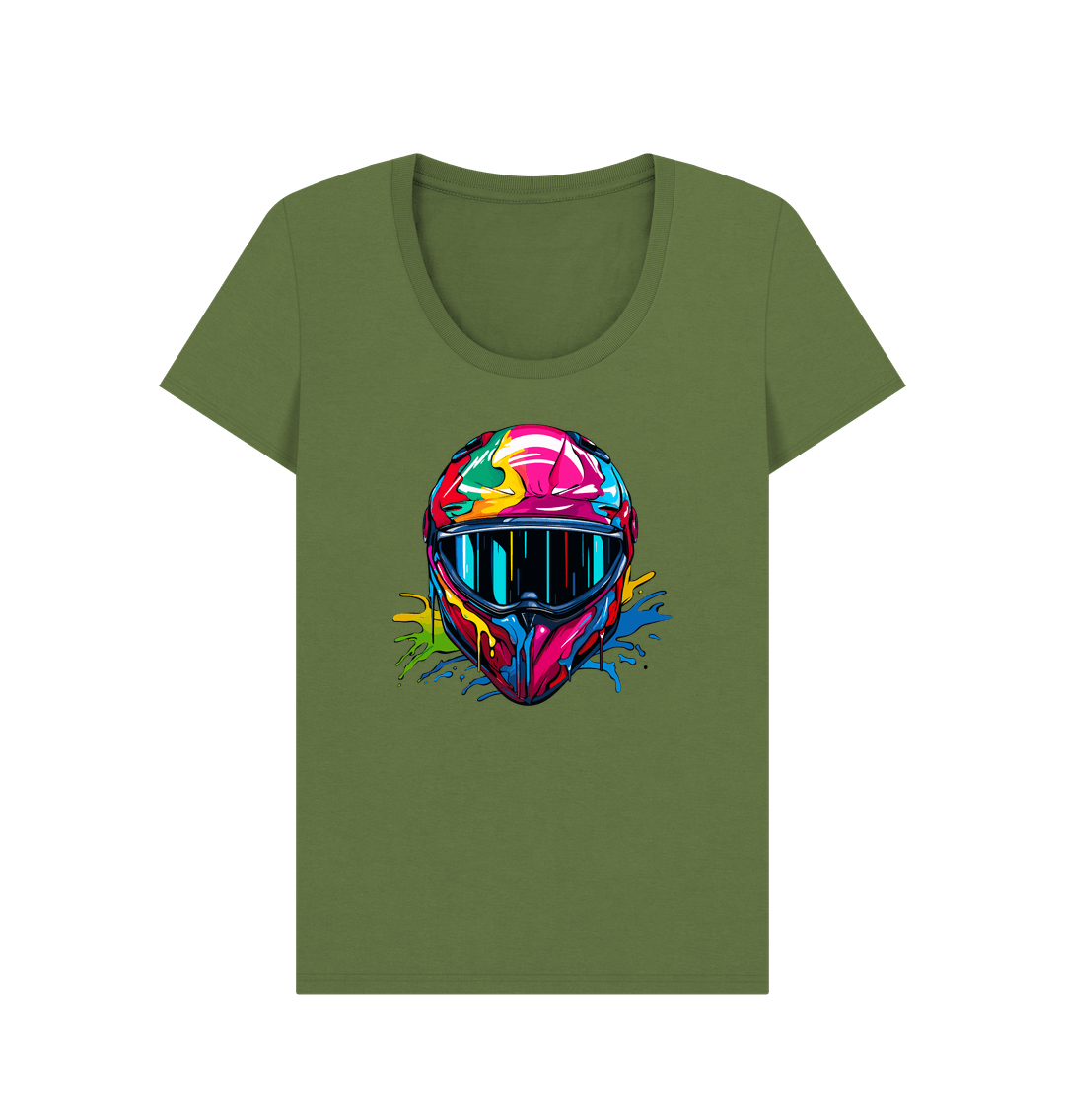 Khaki Printed T-shirt