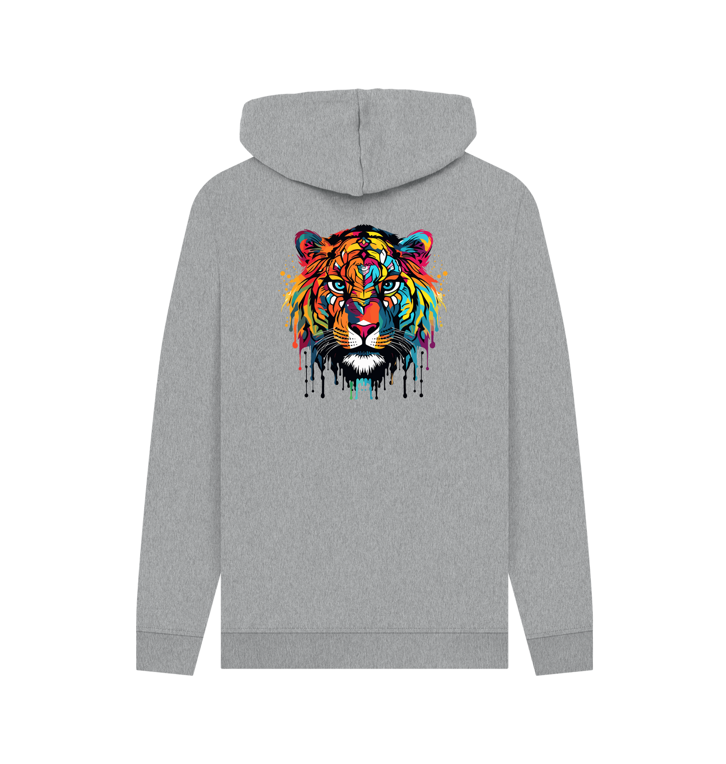 Light Heather Printed Hoody