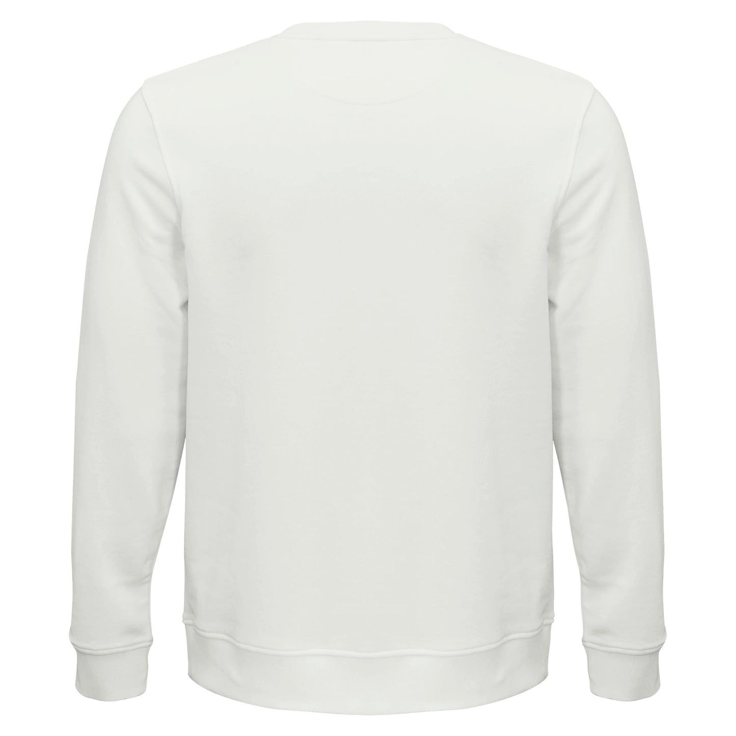 White crewneck sweatshirt