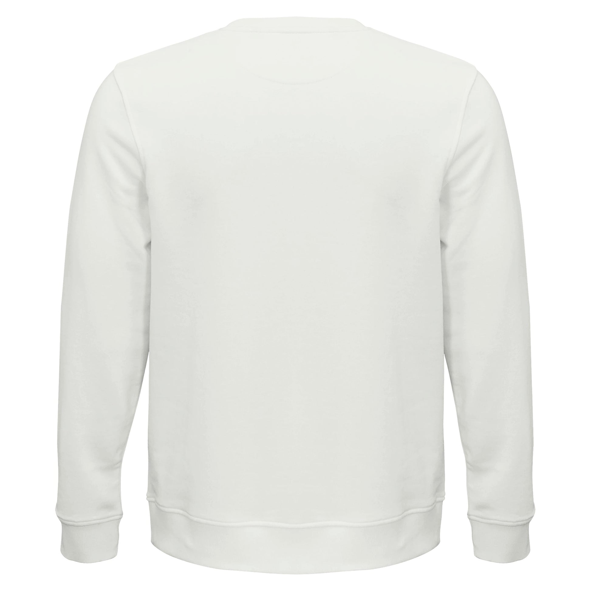 White crewneck sweatshirt