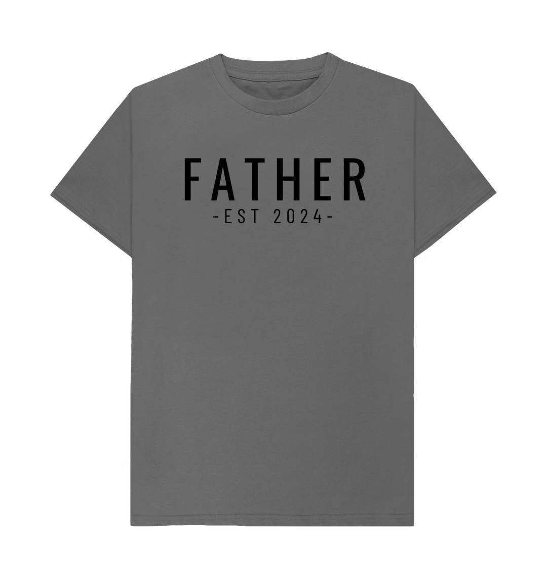 Slate Grey Printed T-shirt Front