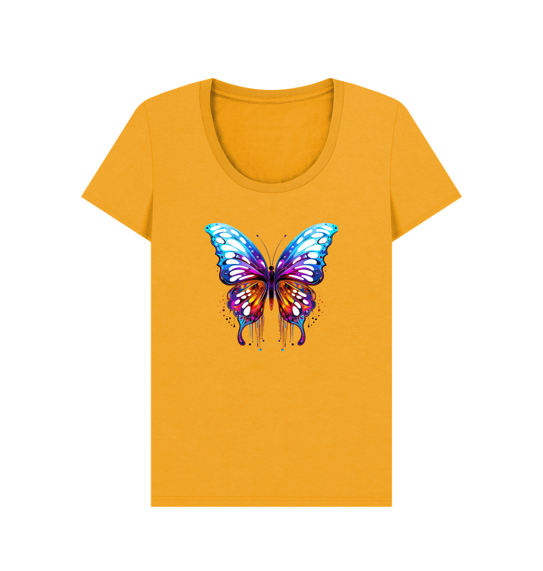 Mustard Printed T-shirt