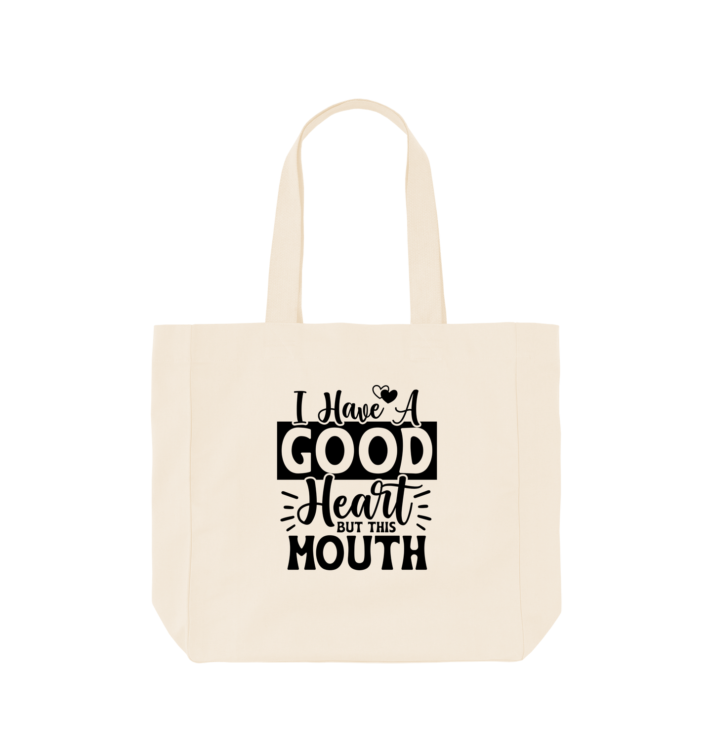 Natural Printed Bag