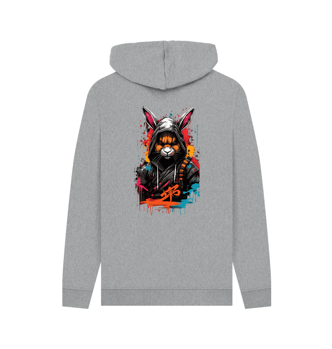 Light Heather Printed Hoody