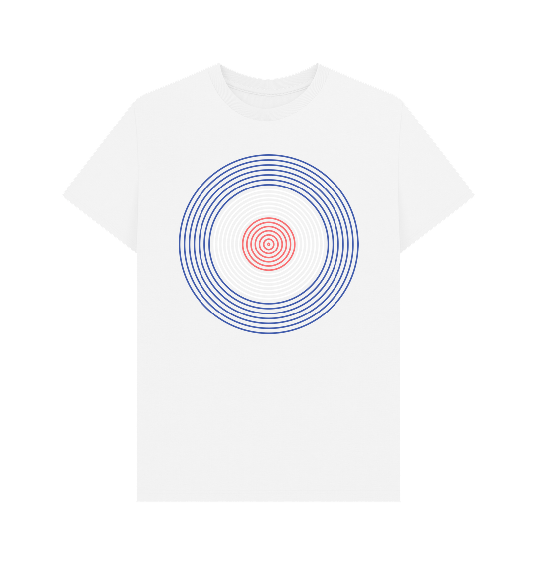 White Printed T-shirt Front