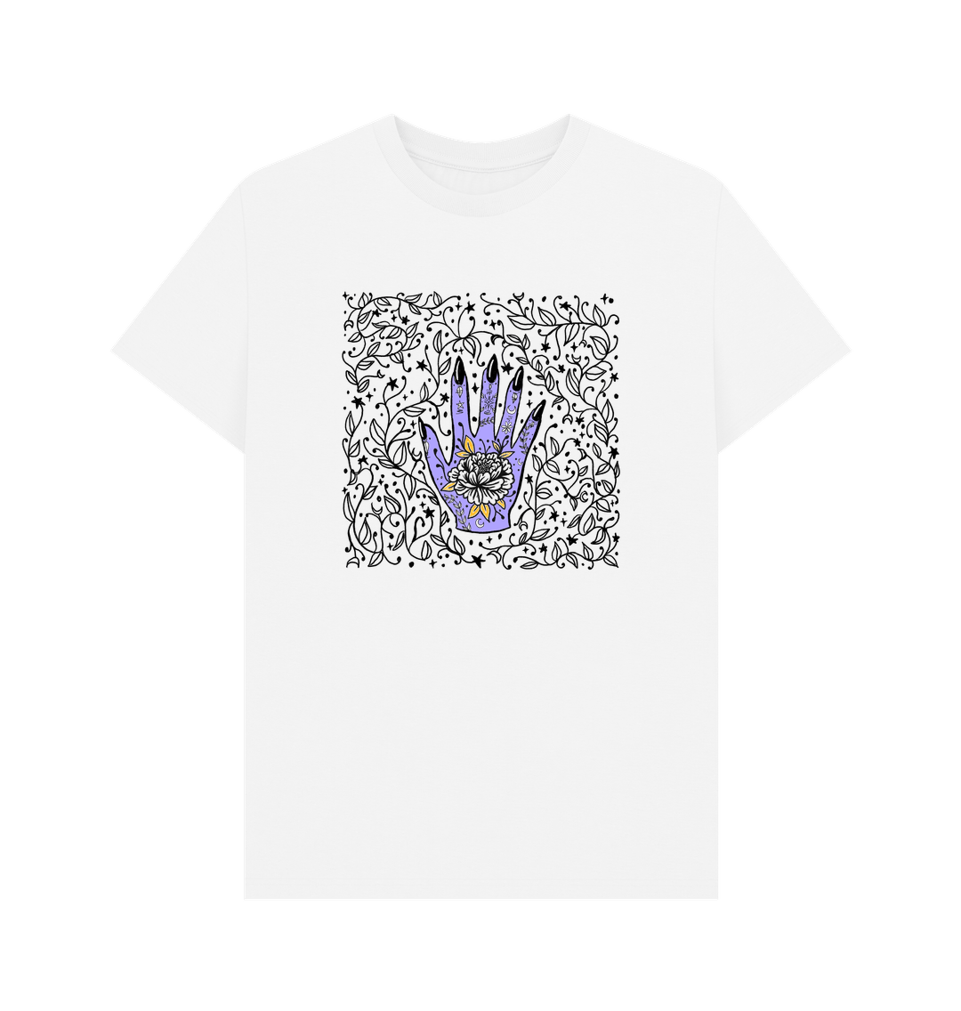 White Creepy Palm Reader - Women's Relaxed Fit T-Shirt