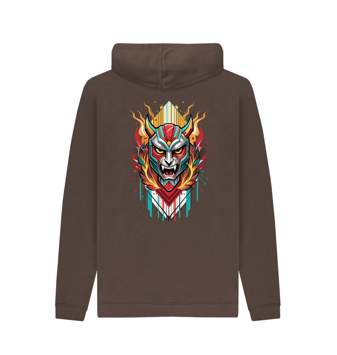 Chocolate Printed Hoody