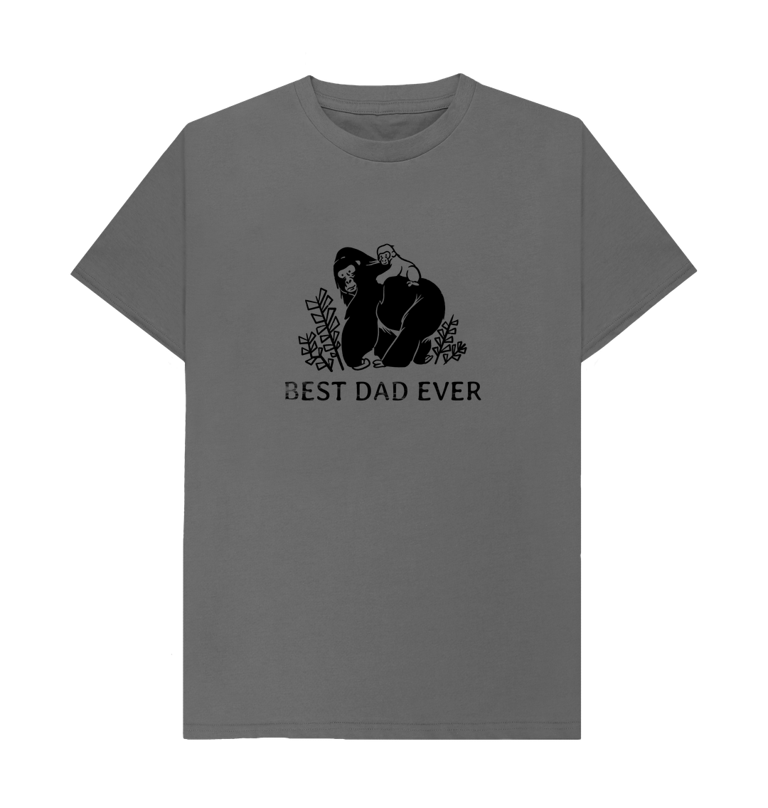 Slate Grey Printed T-shirt Front