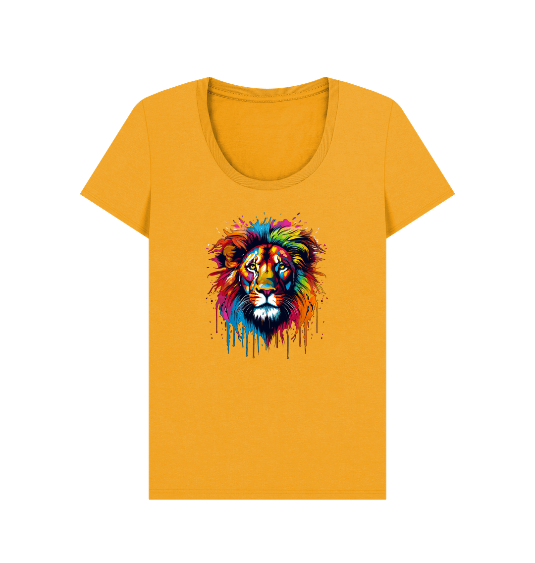 Mustard Printed T-shirt