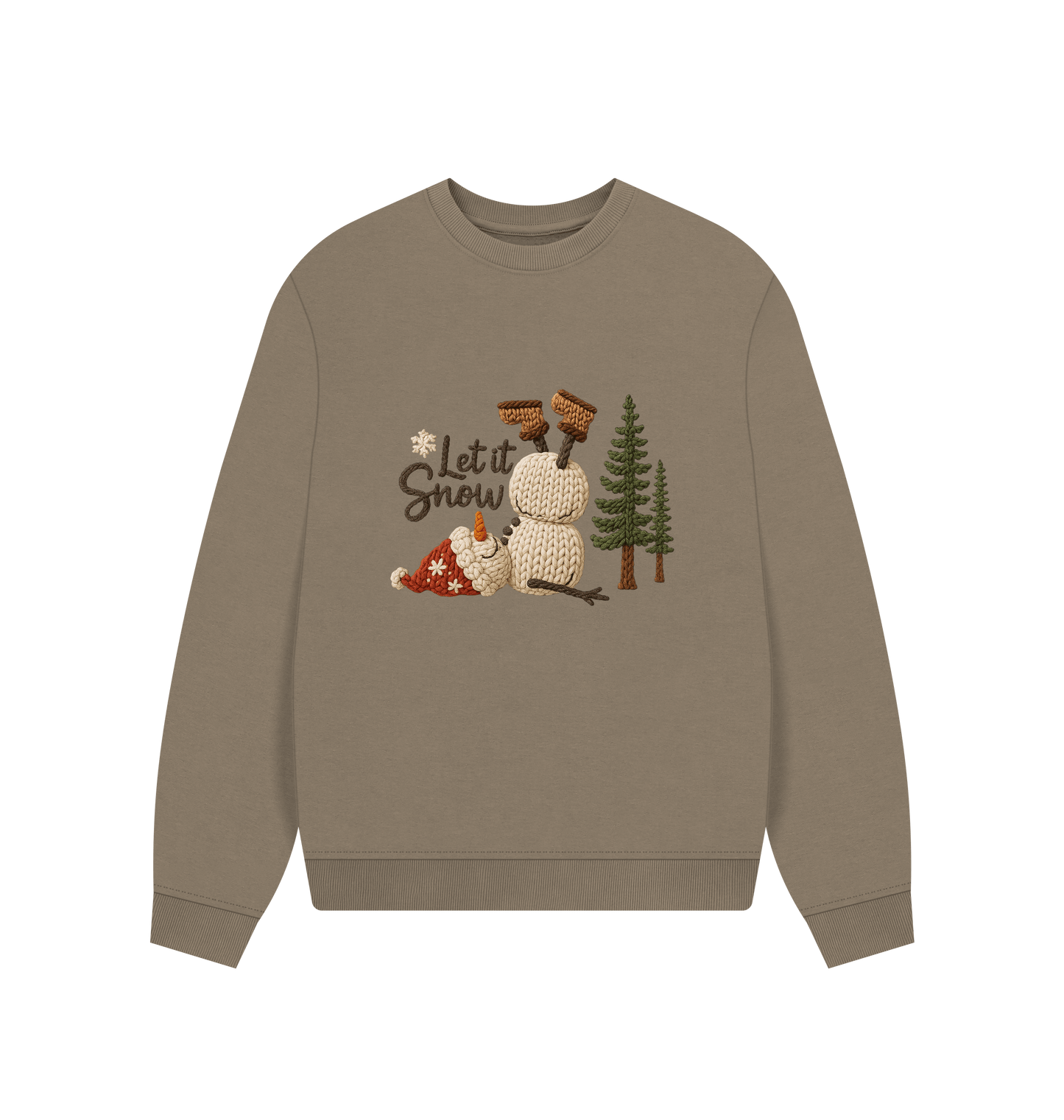 Willow Printed Sweater Front