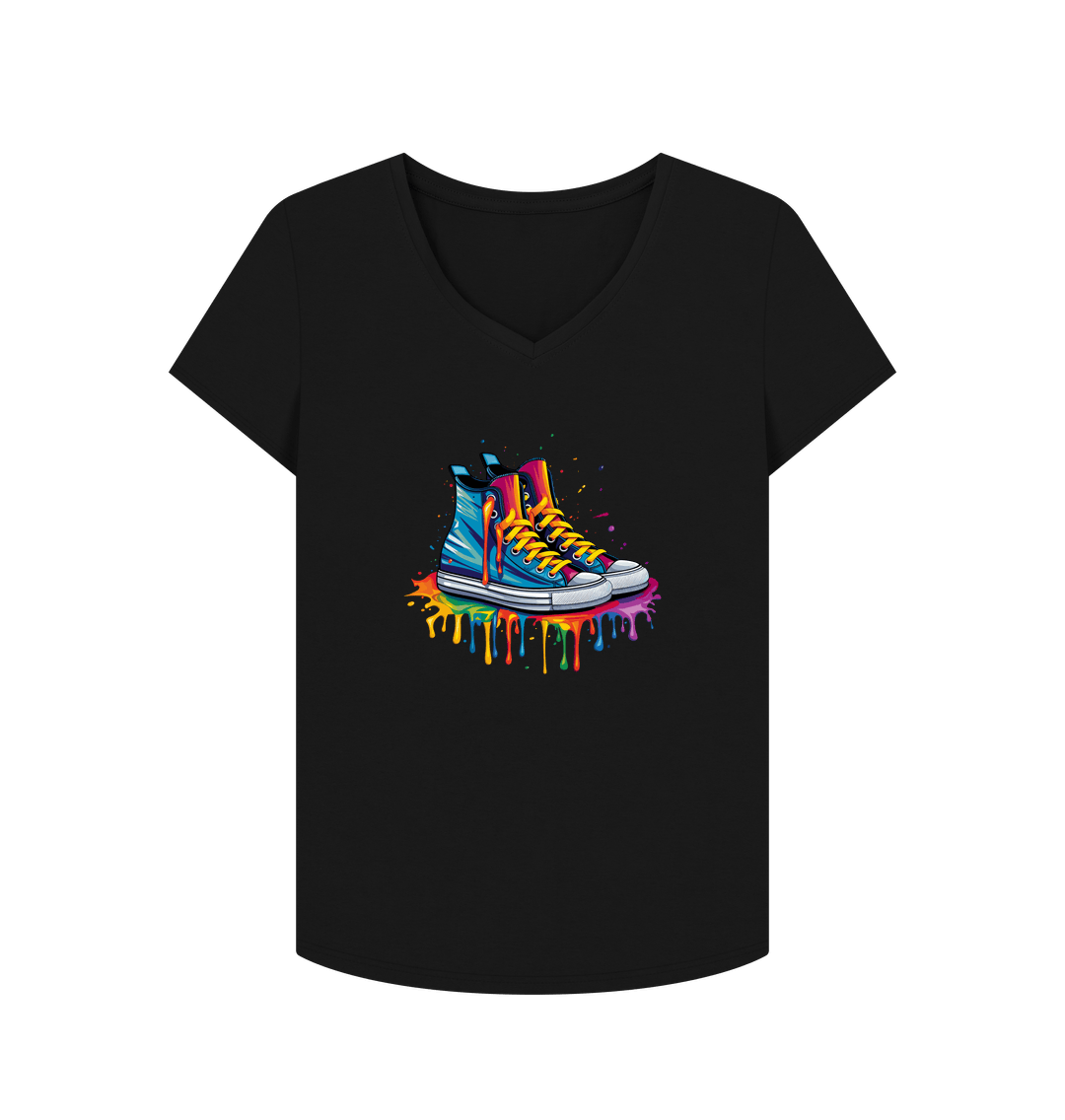 Black Printed T-shirt