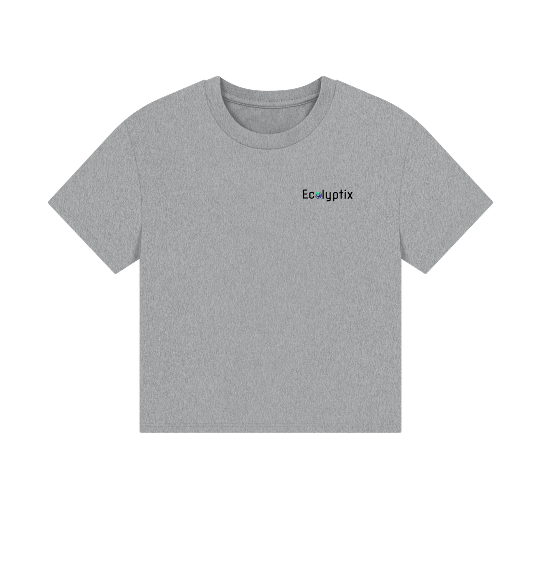 Gray t-shirt with "Ecolyptix" logo