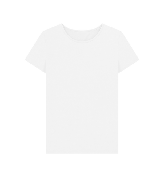 White t-shirt with short sleeves