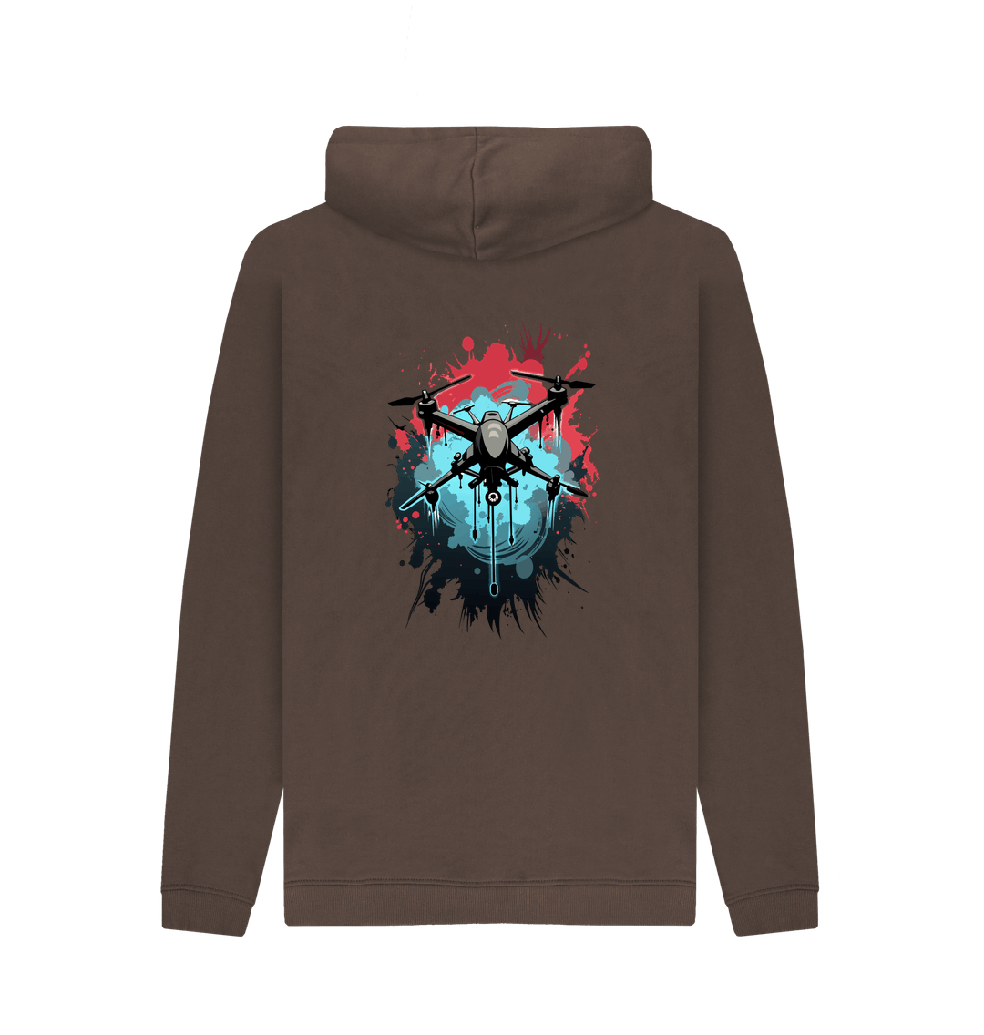 Chocolate Printed Hoody