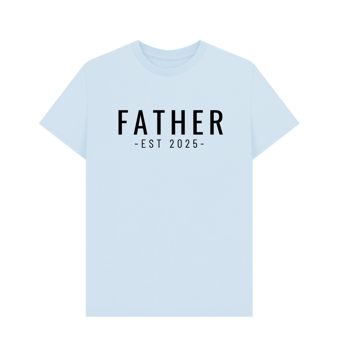 Sky Blue Printed T-shirt