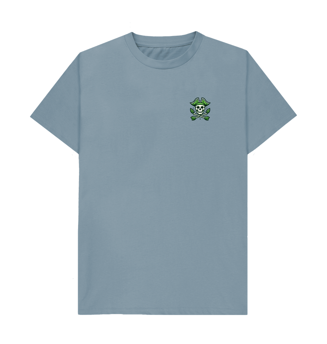 Stone Blue Printed T-shirt