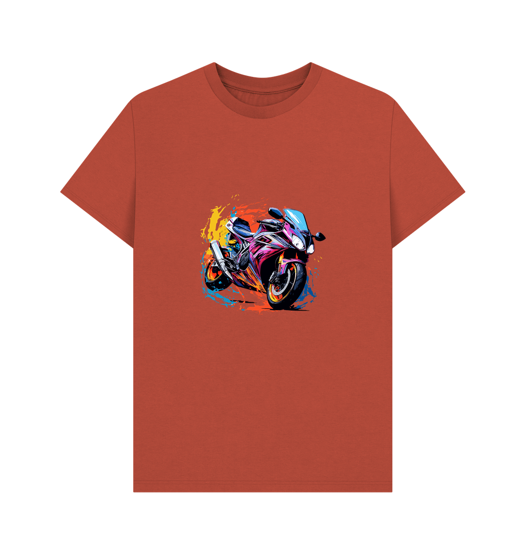 Rust Printed T-shirt