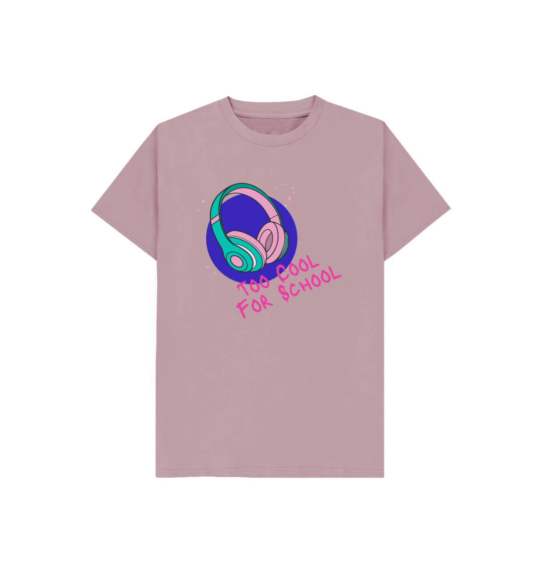 Mauve Printed Kids T-Shirt