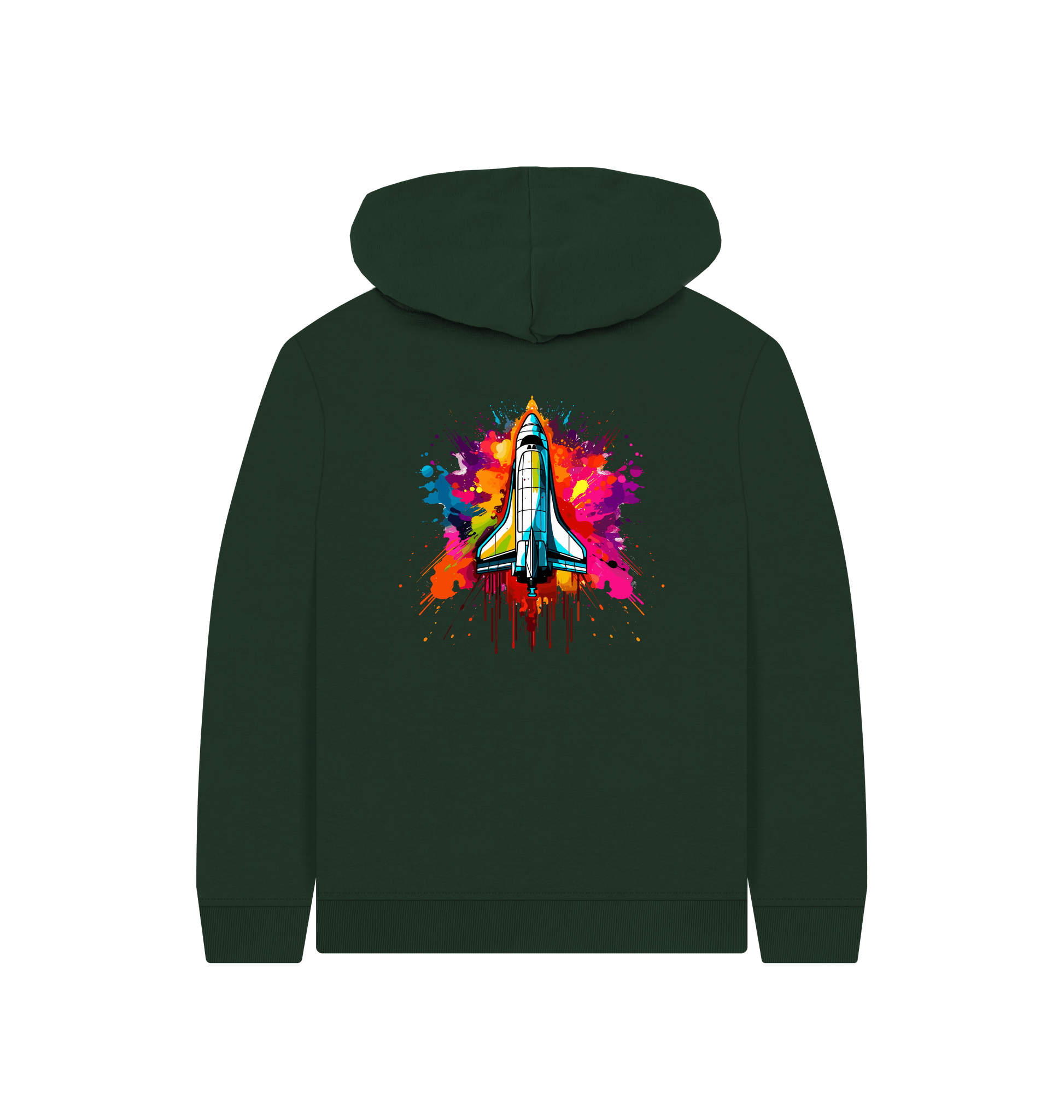Evergreen Printed Kids Hoodie