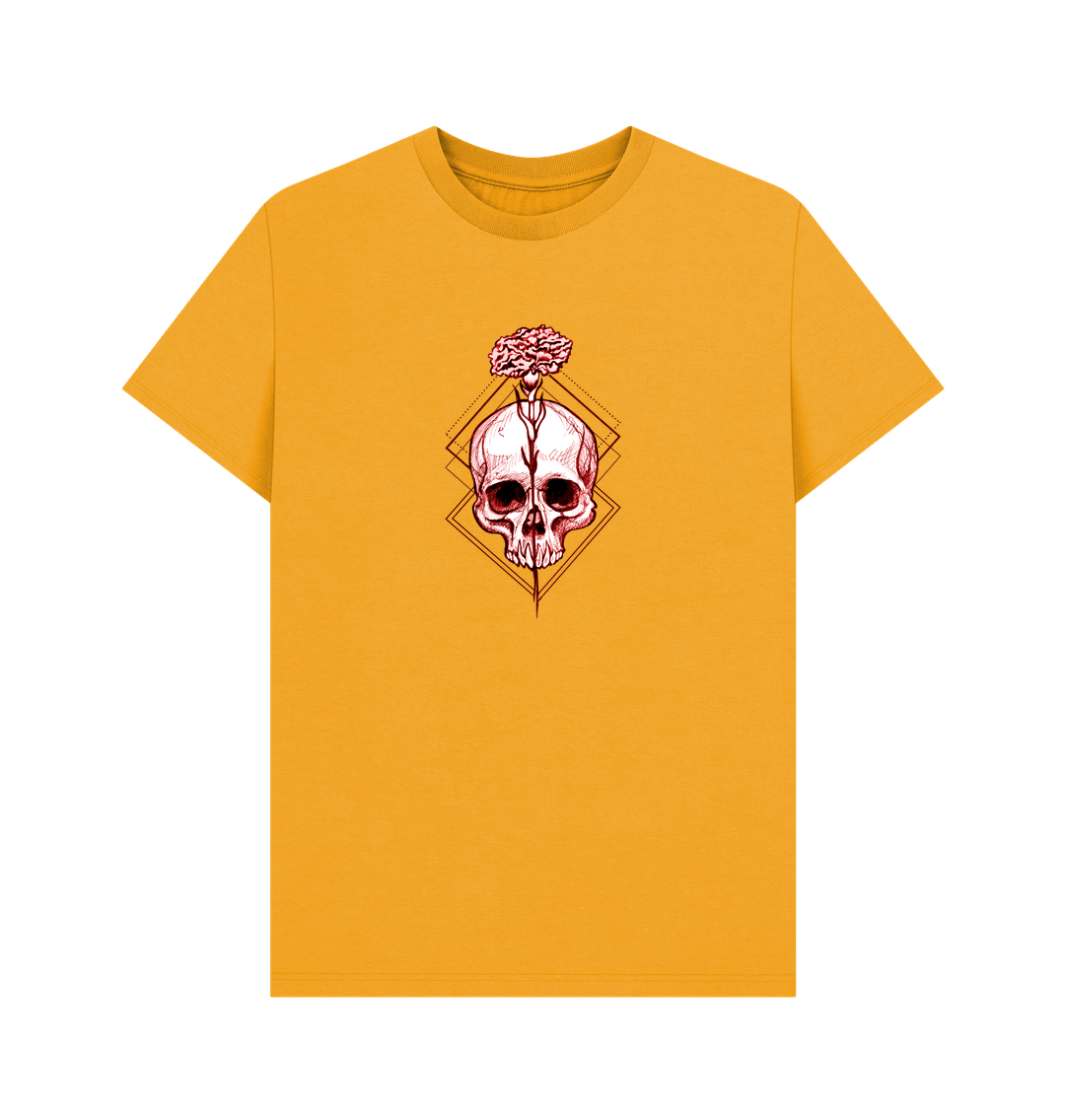 Mustard Printed T-shirt