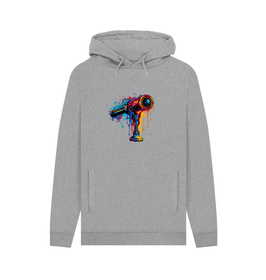 Light Heather Printed Hoody