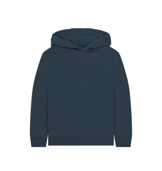 Dark blue hoodie with hood