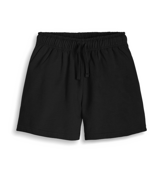 Black Printed Womens Joggers Front