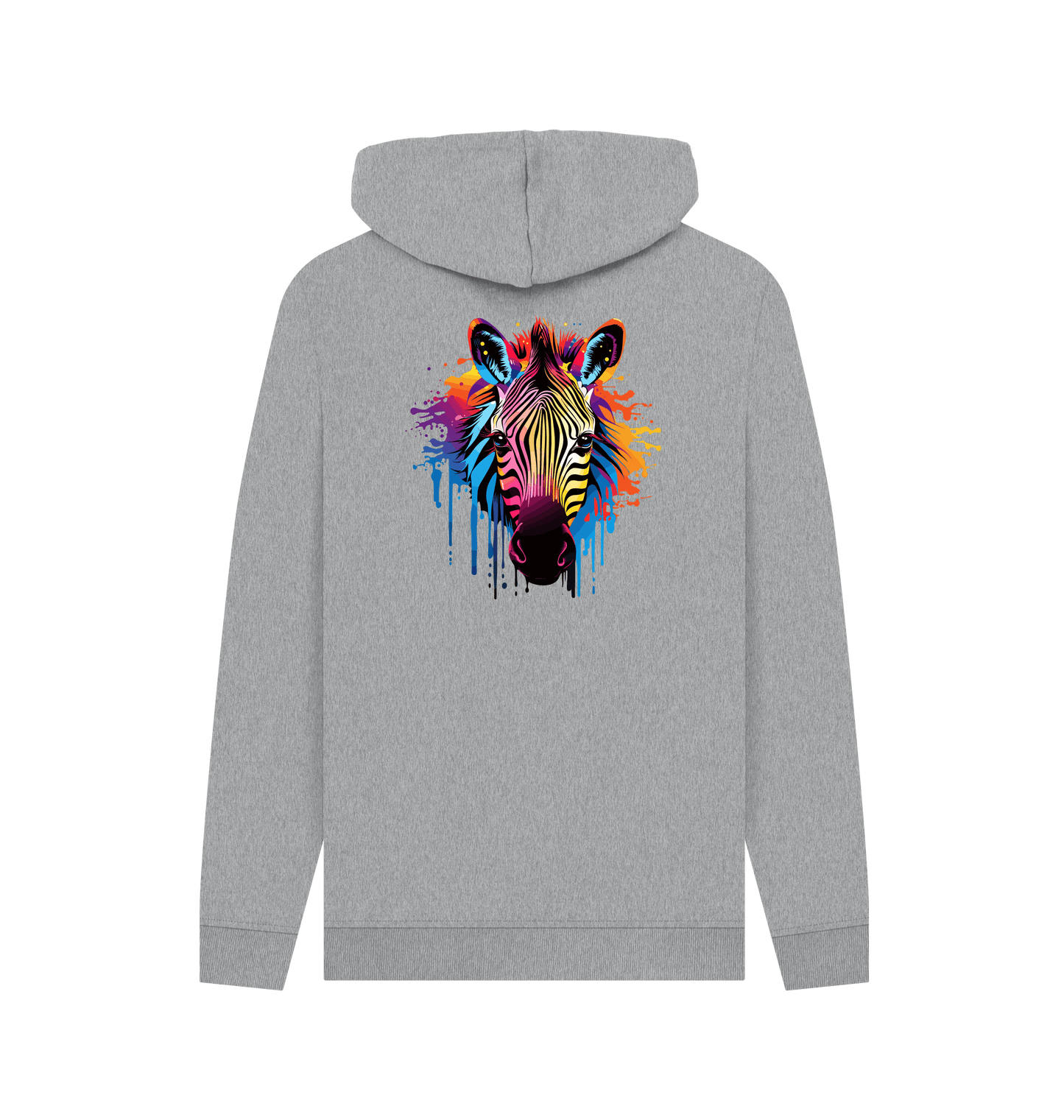 Light Heather Printed Hoody