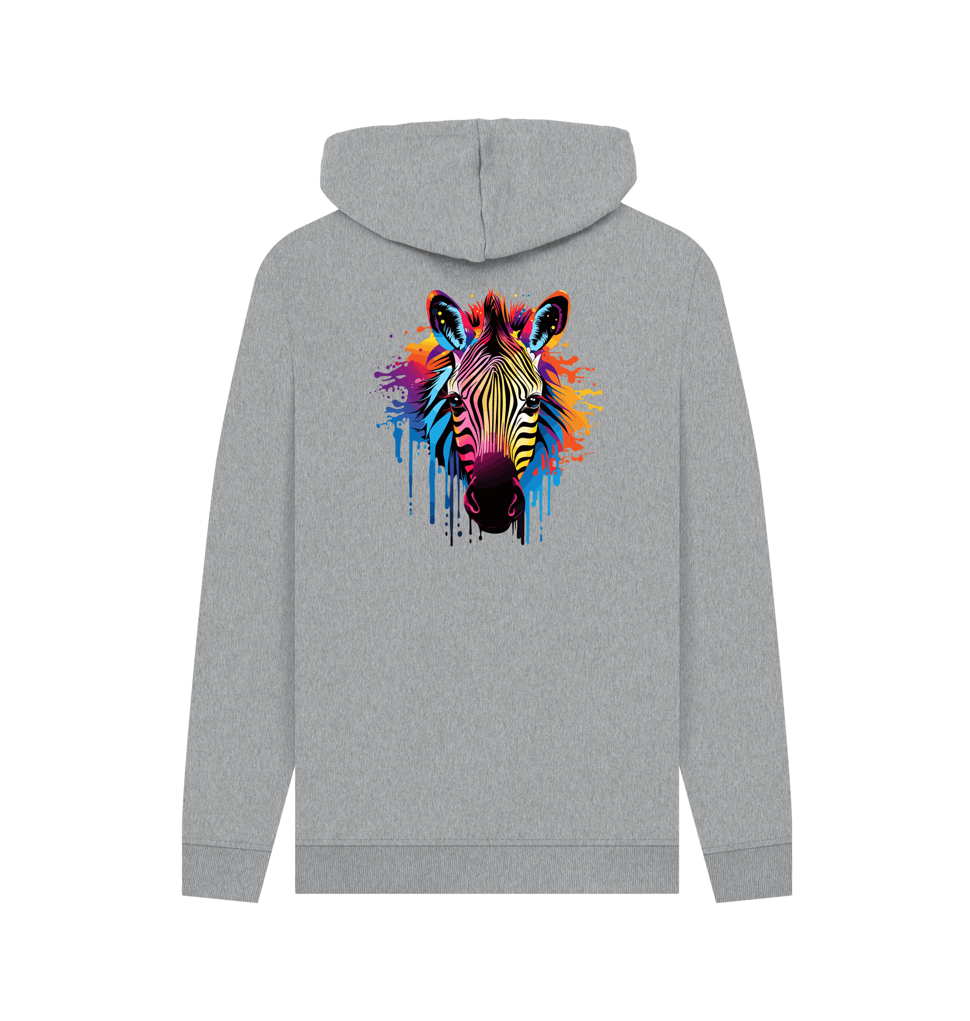 Light Heather Printed Hoody