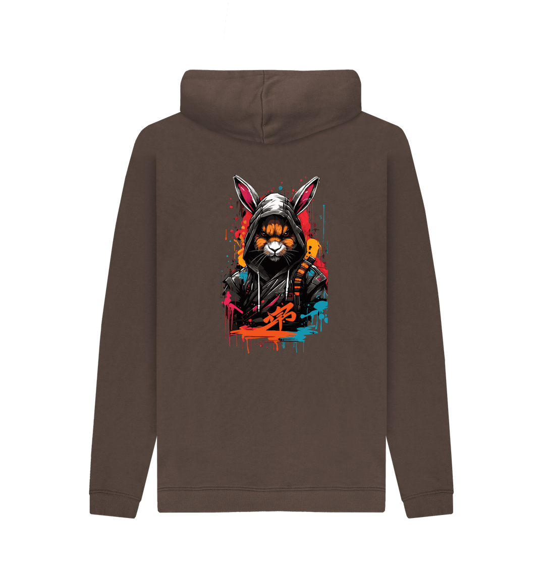 Chocolate Printed Hoody