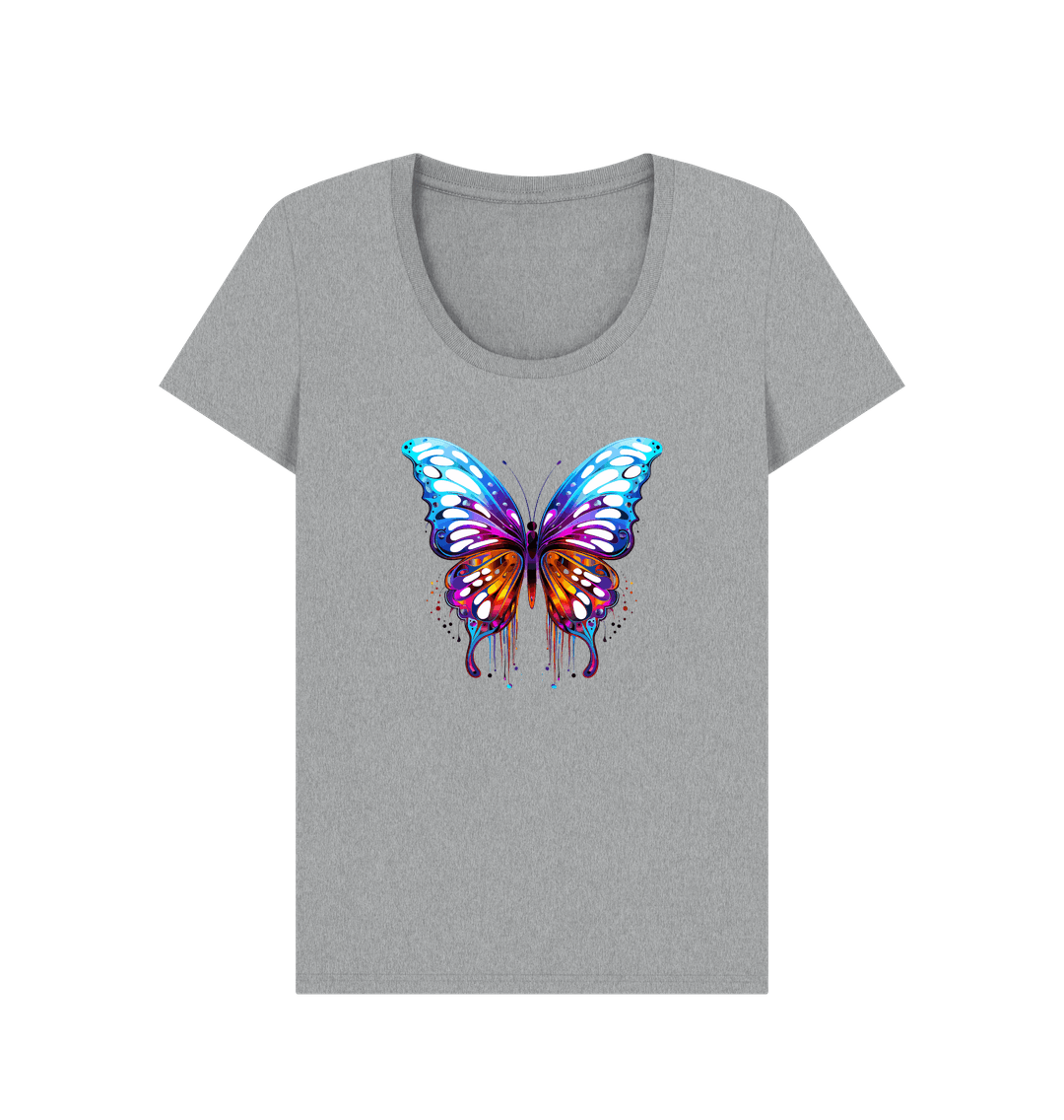 Athletic Grey Printed T-shirt