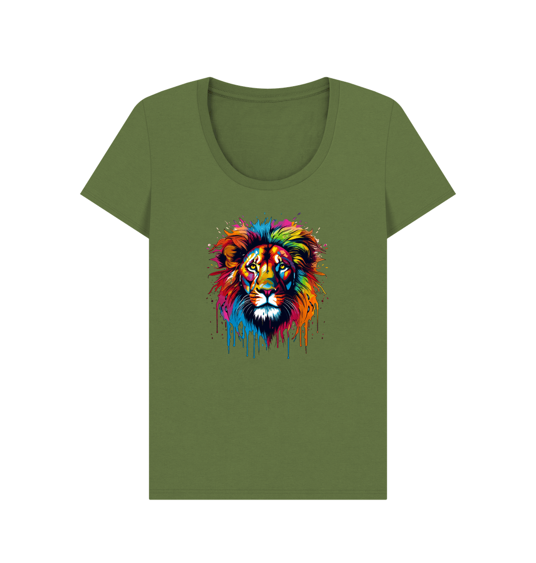 Khaki Printed T-shirt