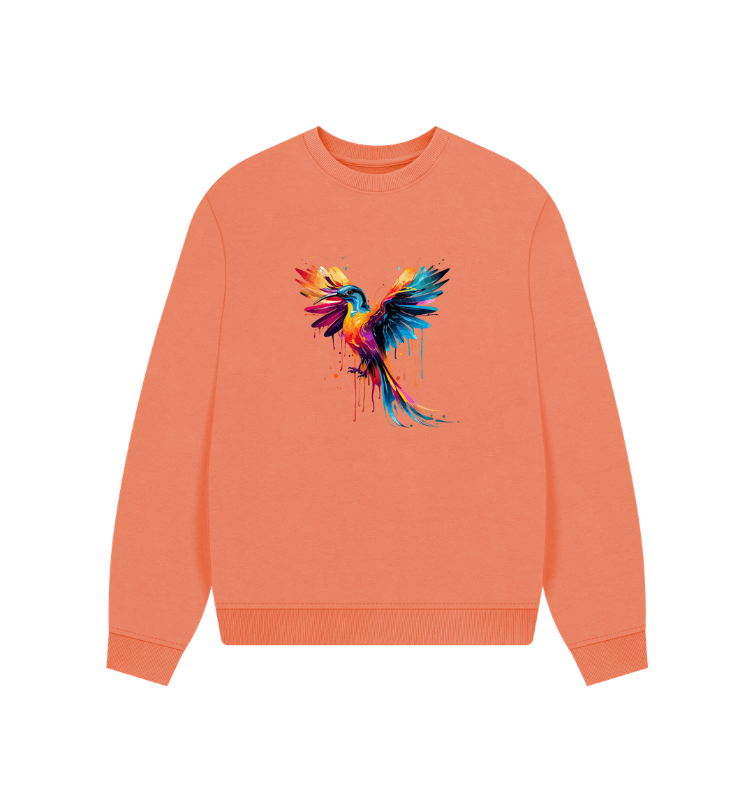 Apricot Printed Sweater