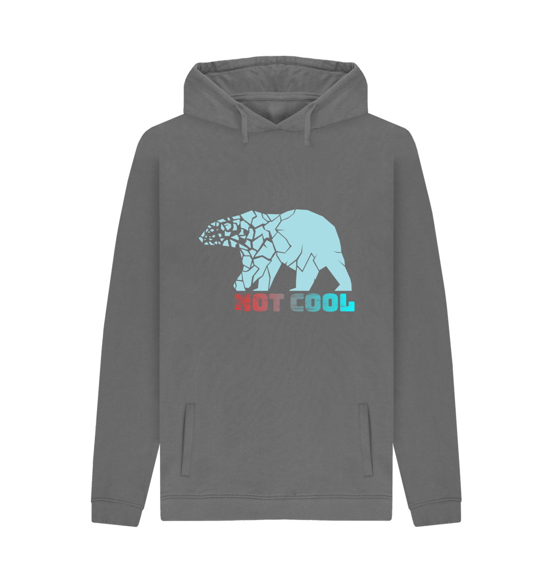 Slate Grey Printed Hoody