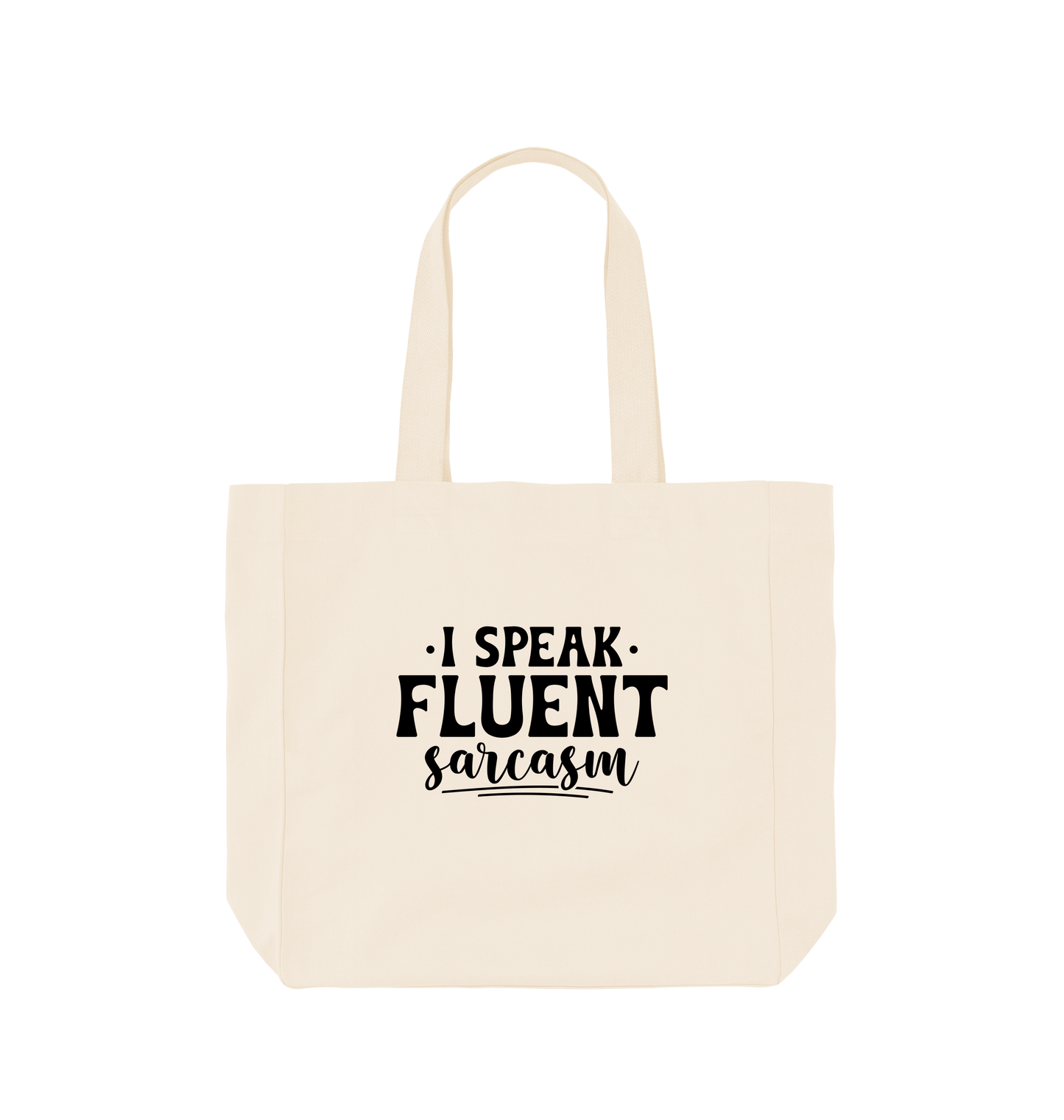 Natural Printed Bag