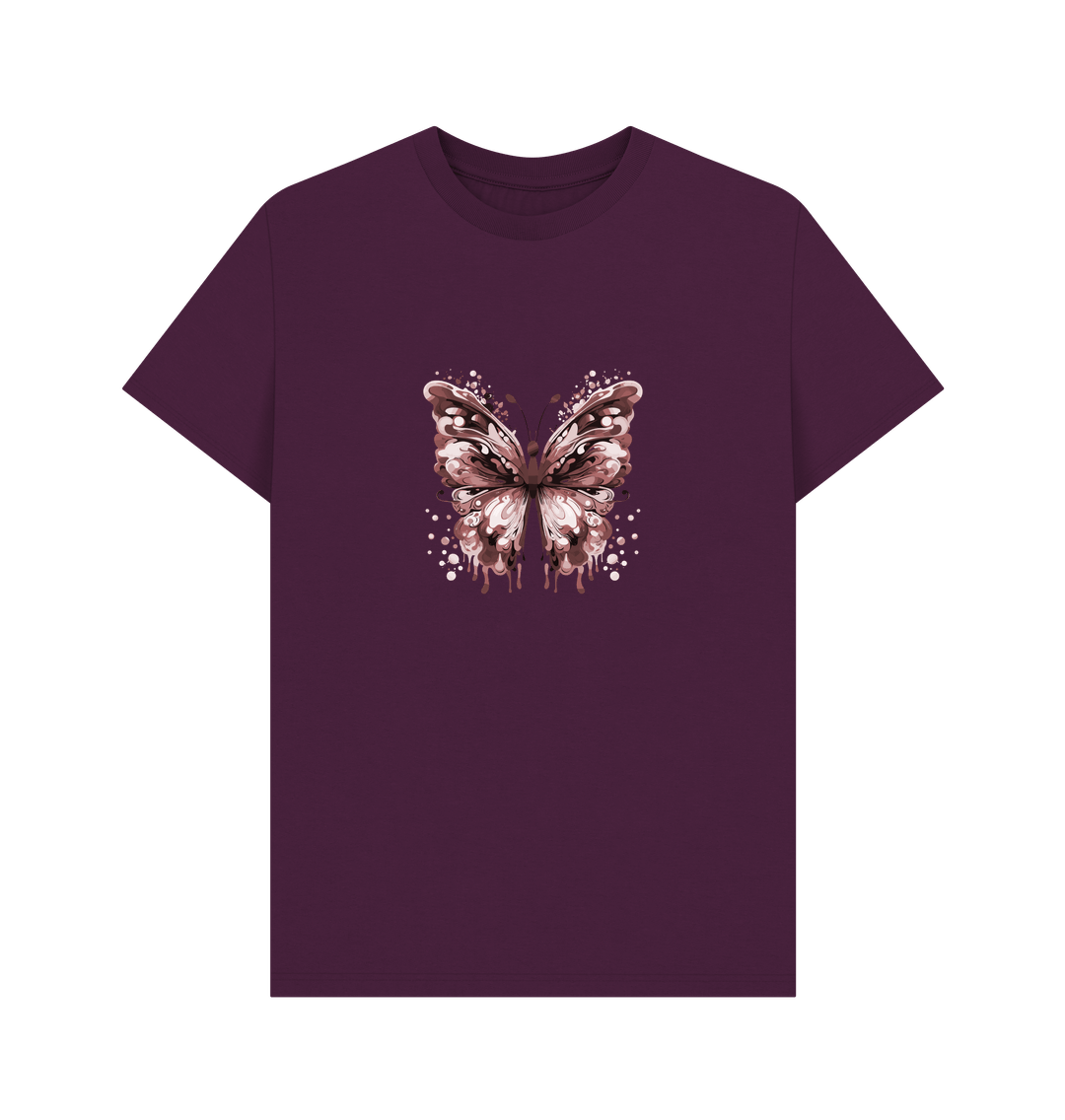 Purple Printed T-shirt