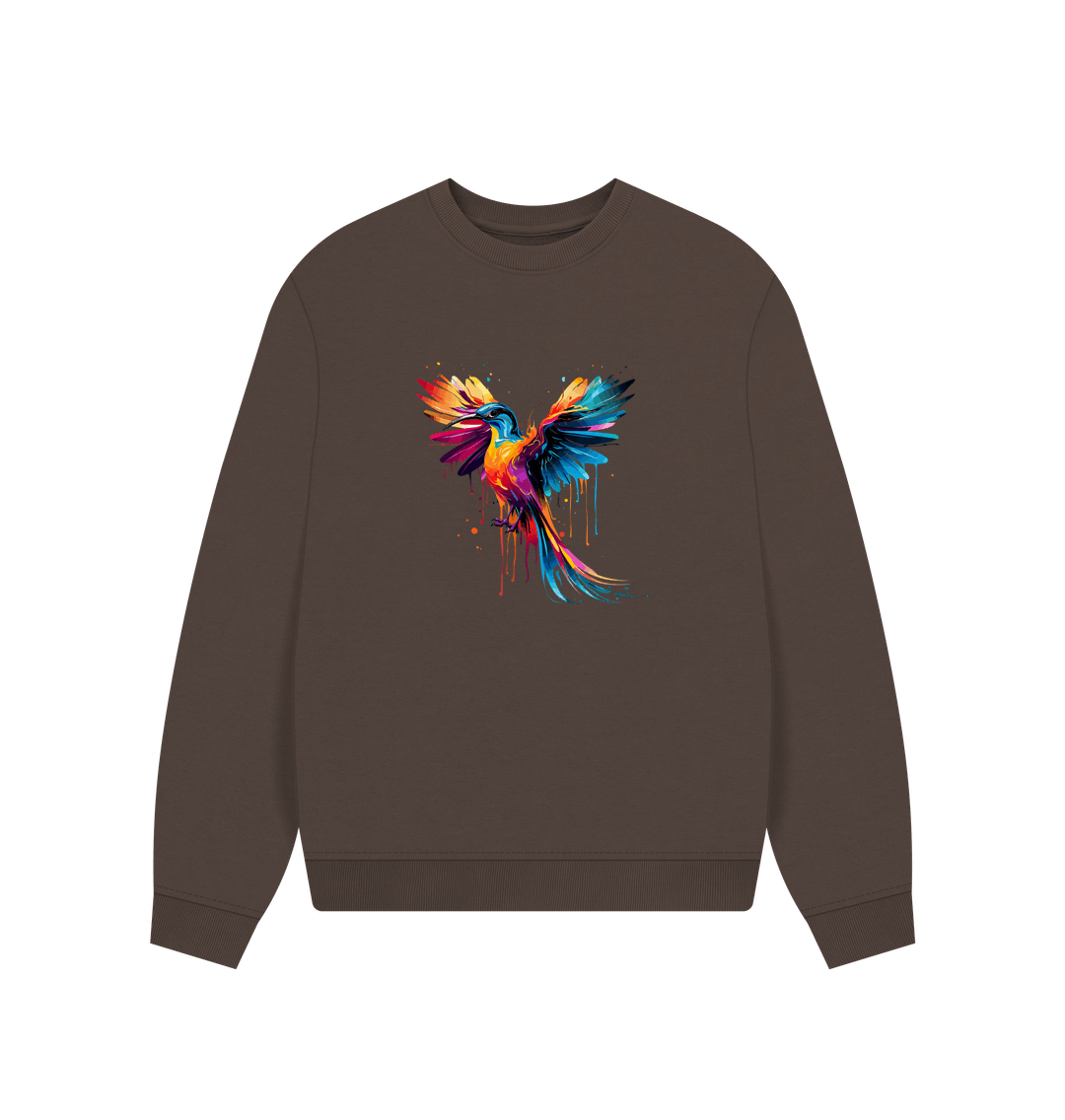 Chocolate Printed Sweater