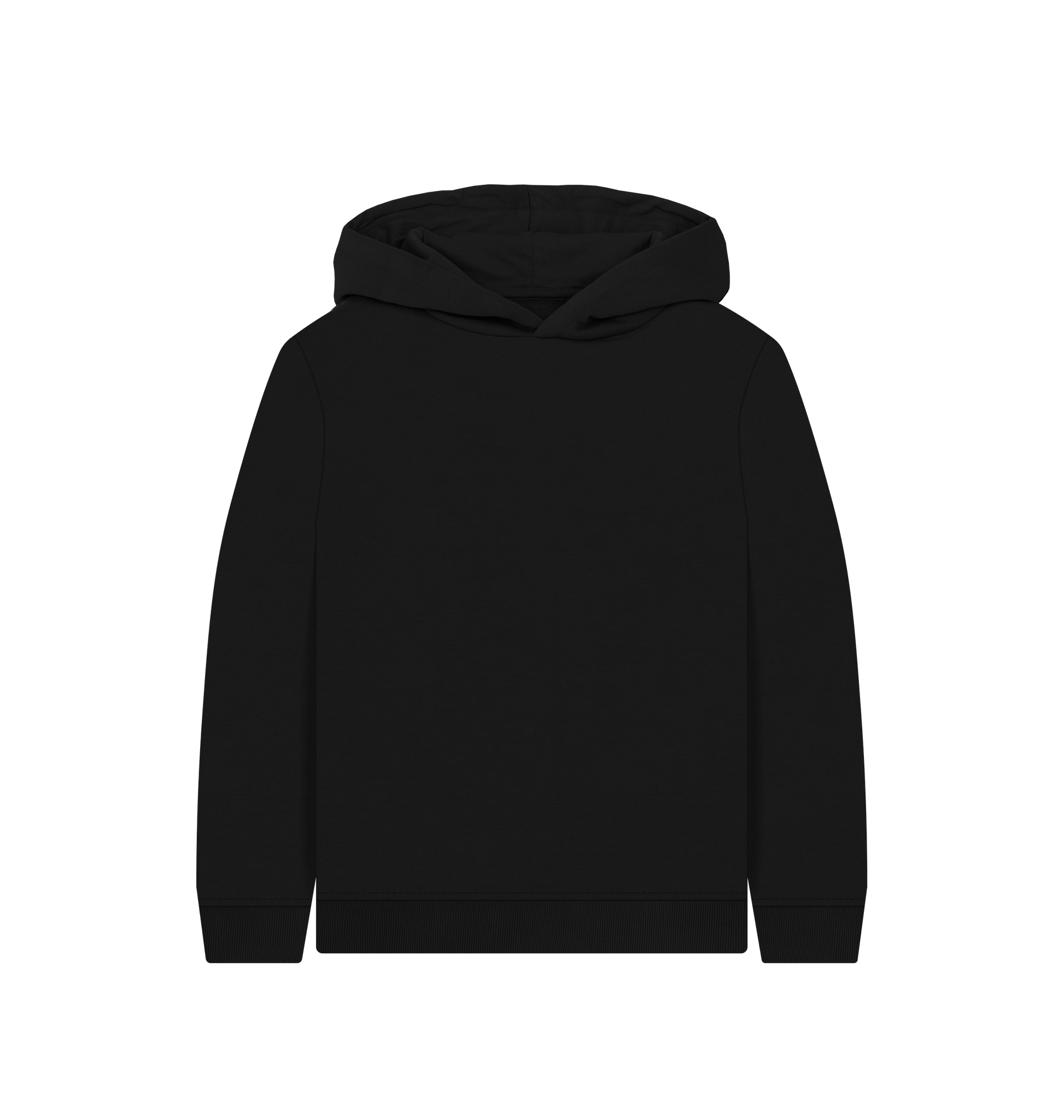 Black hoodie with hood