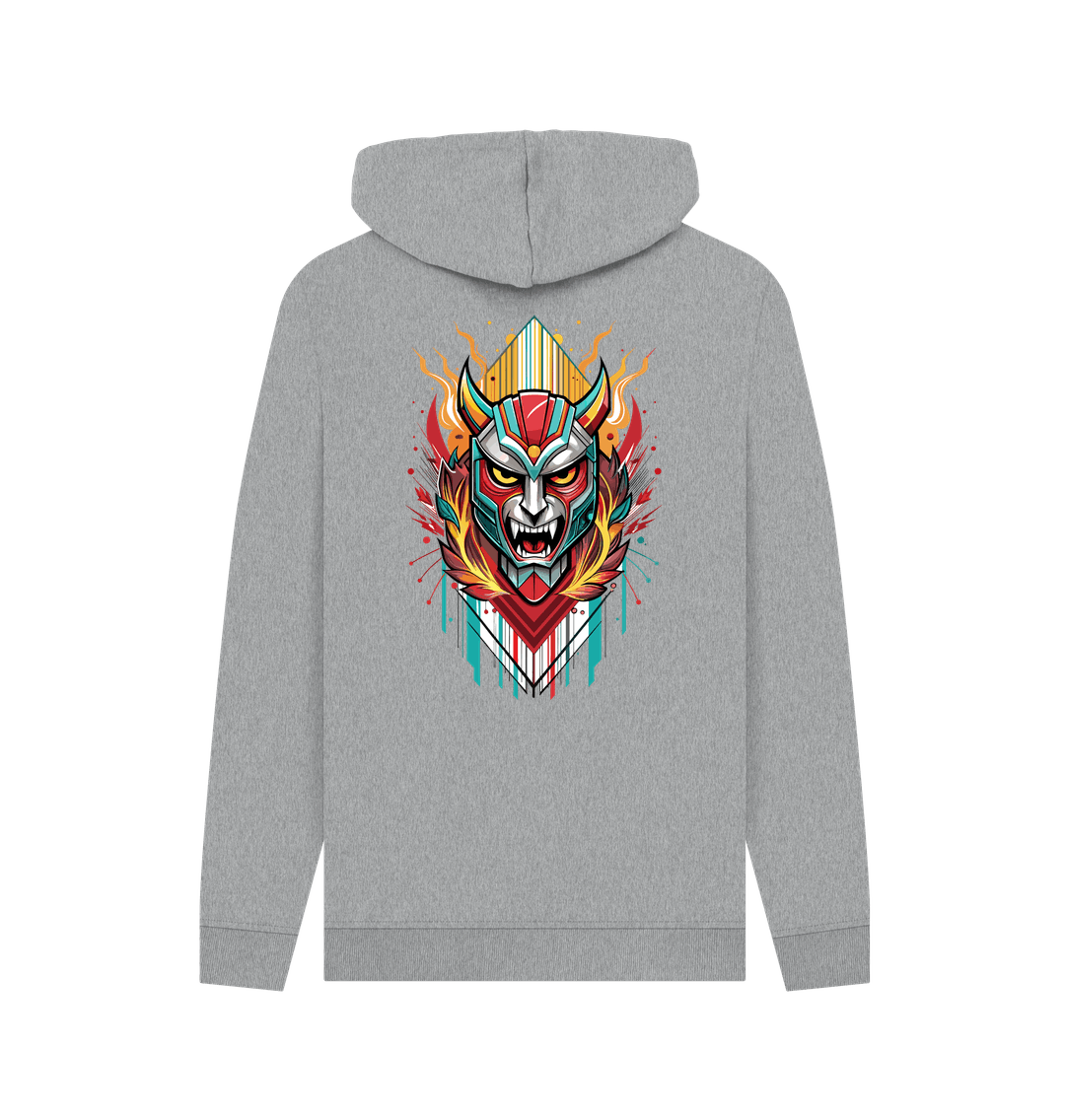 Light Heather Printed Hoody