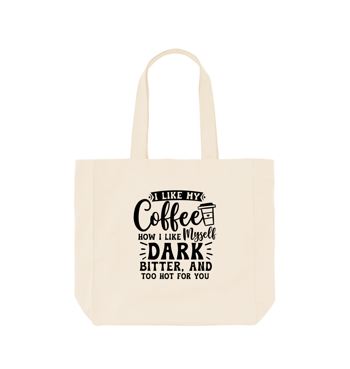 Natural Printed Bag