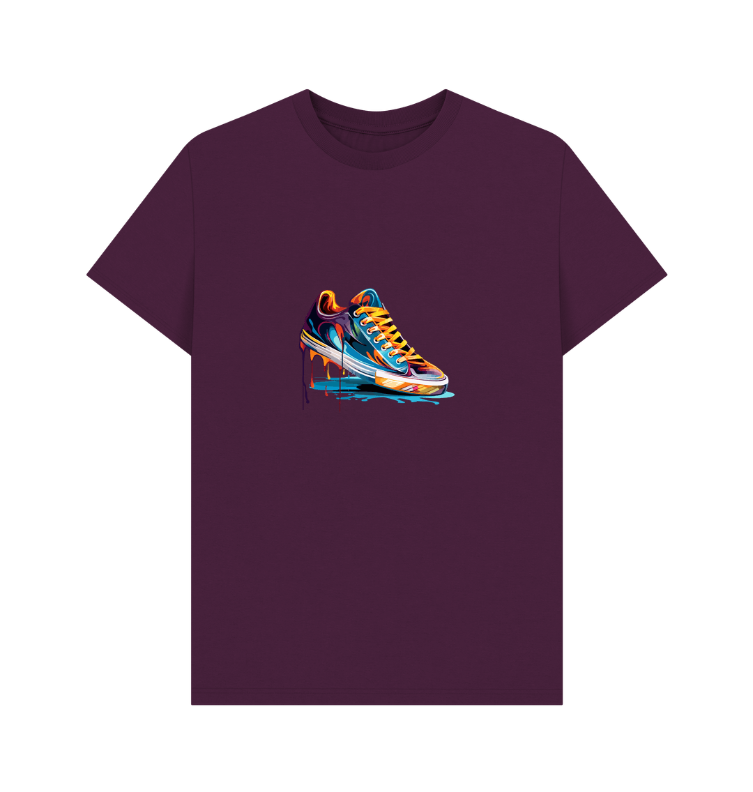 Purple Printed T-shirt