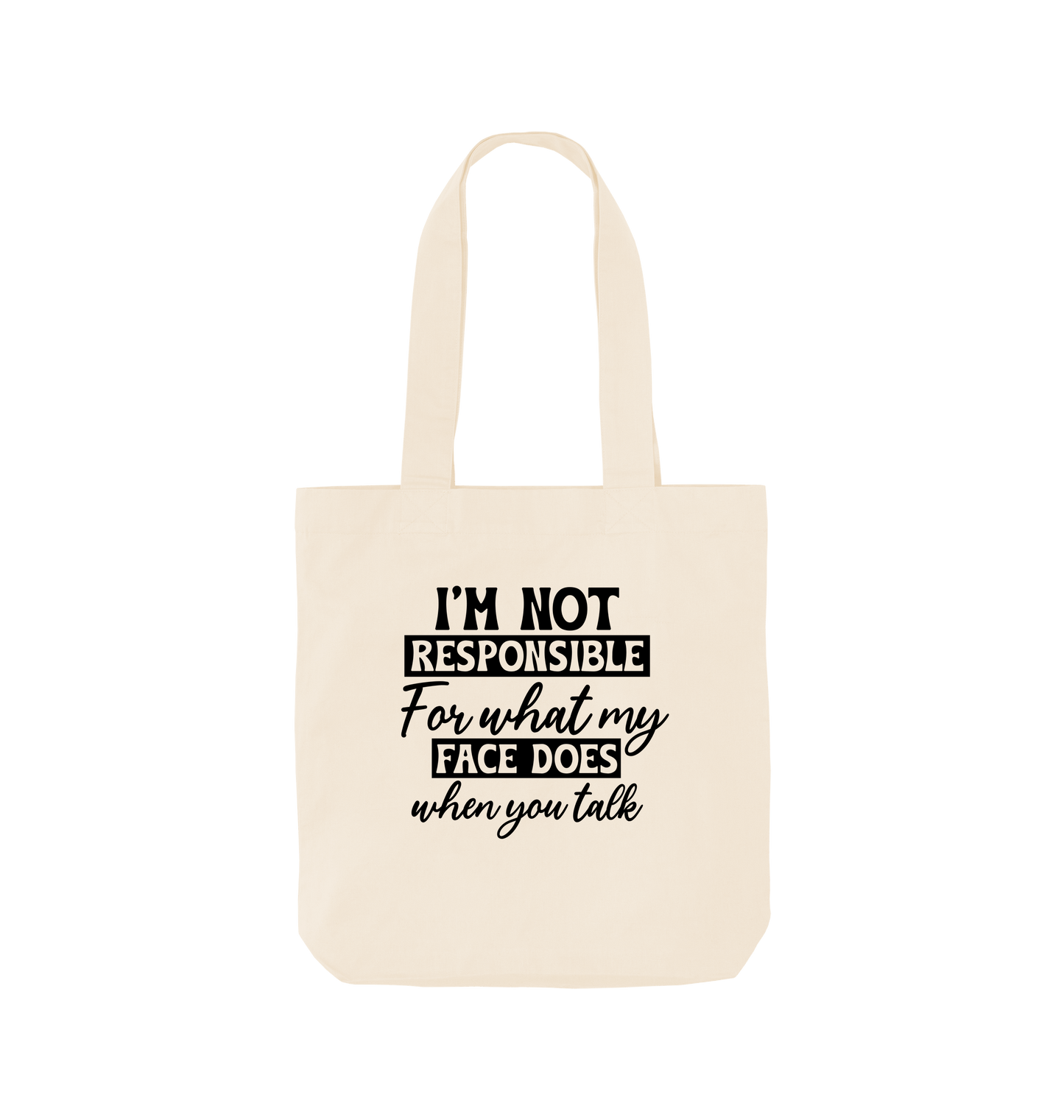 Natural Printed Bag