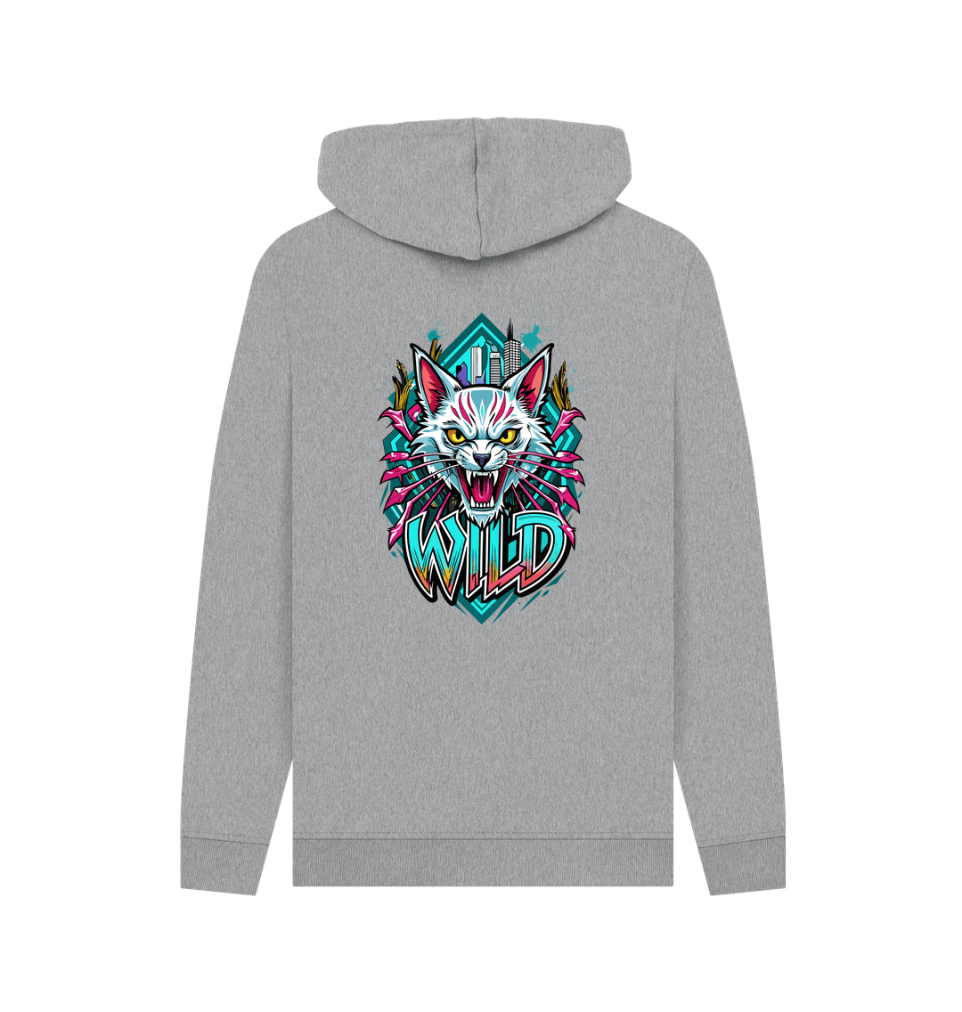 Light Heather Printed Hoody