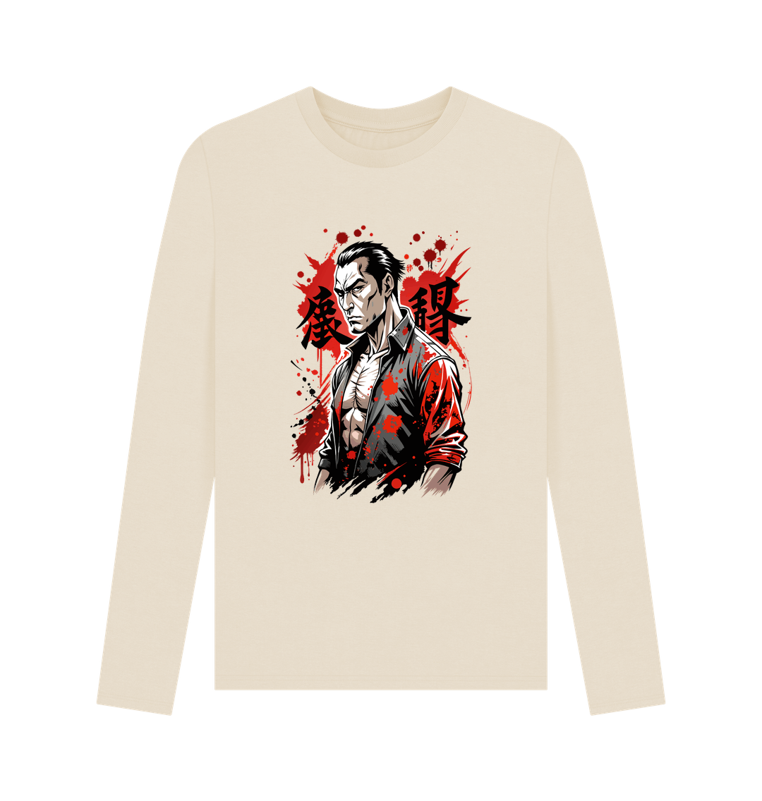 Long-sleeved t-shirt with graphic design