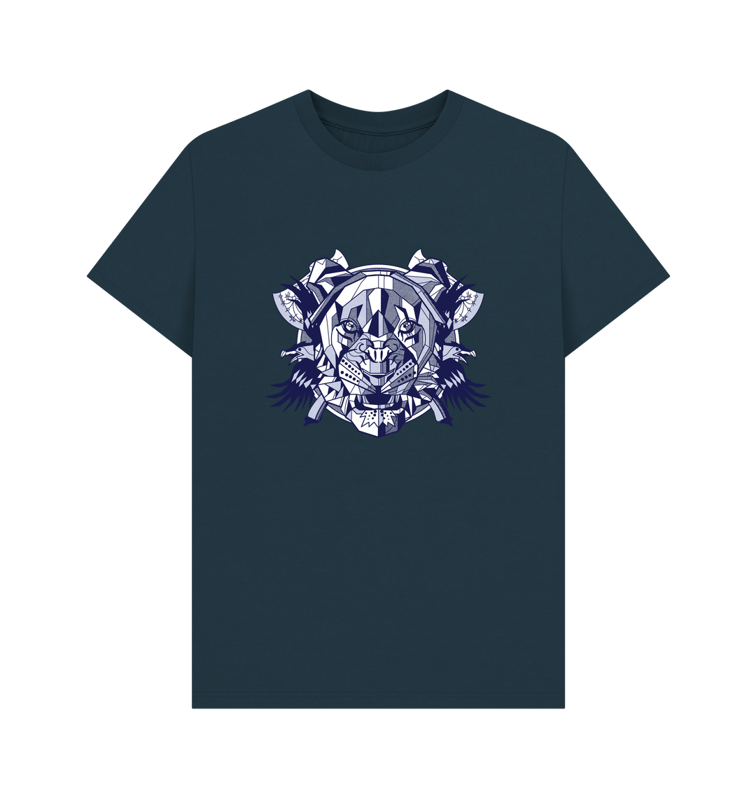 Denim Blue Printed T-shirt