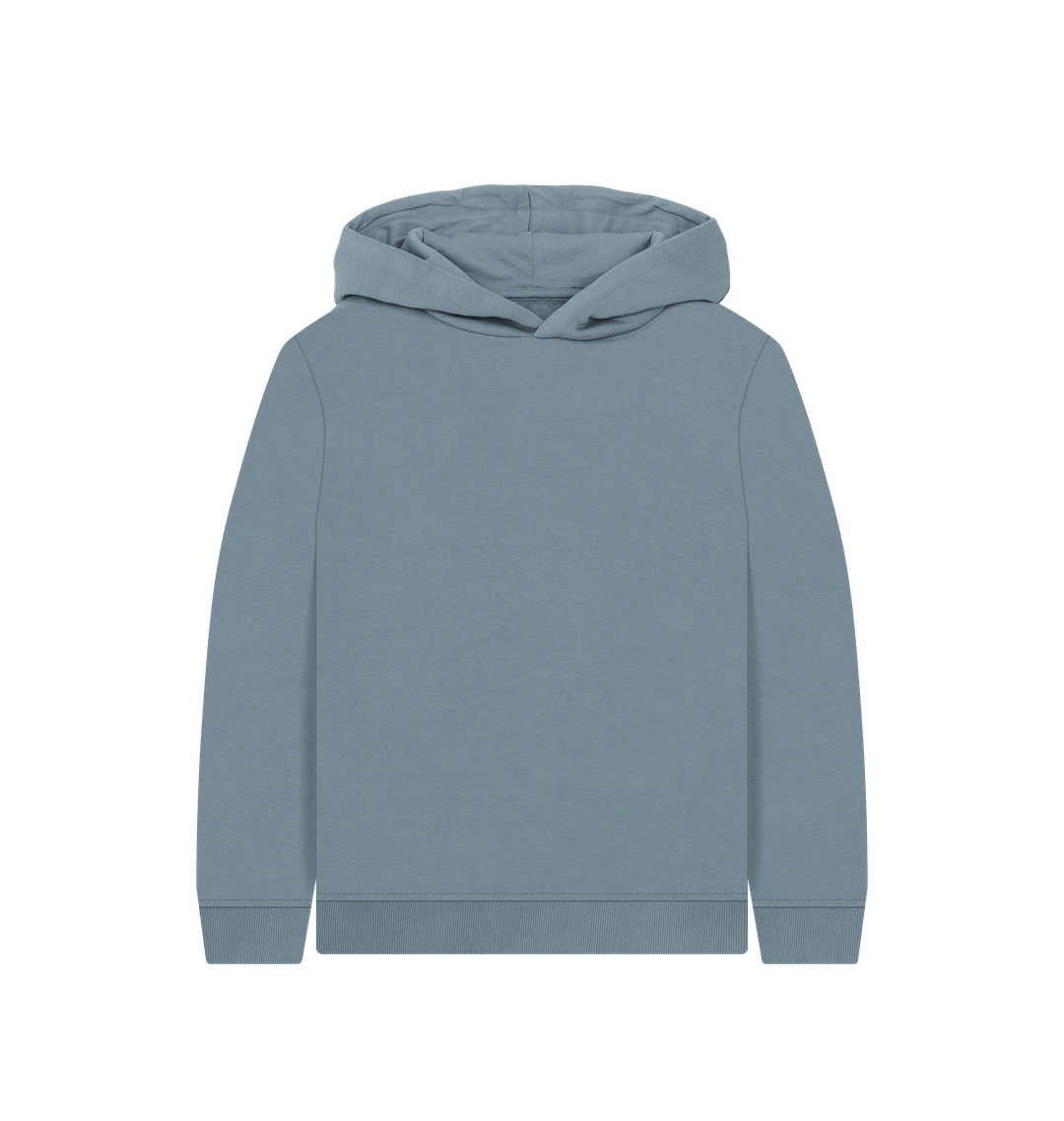 Light blue hoodie with hood