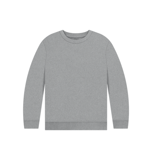 Gray crewneck sweatshirt