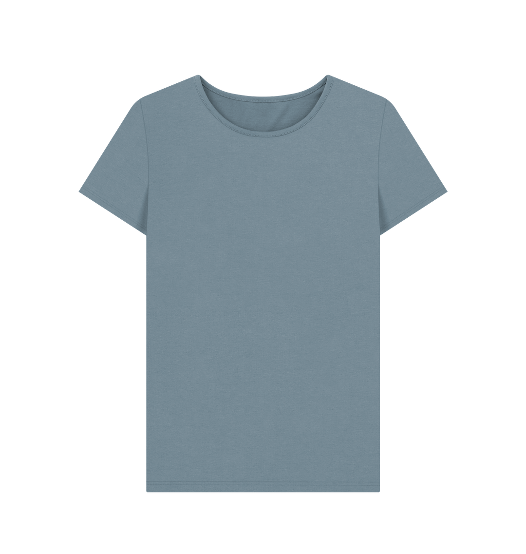 Stone Blue Printed T-shirt
