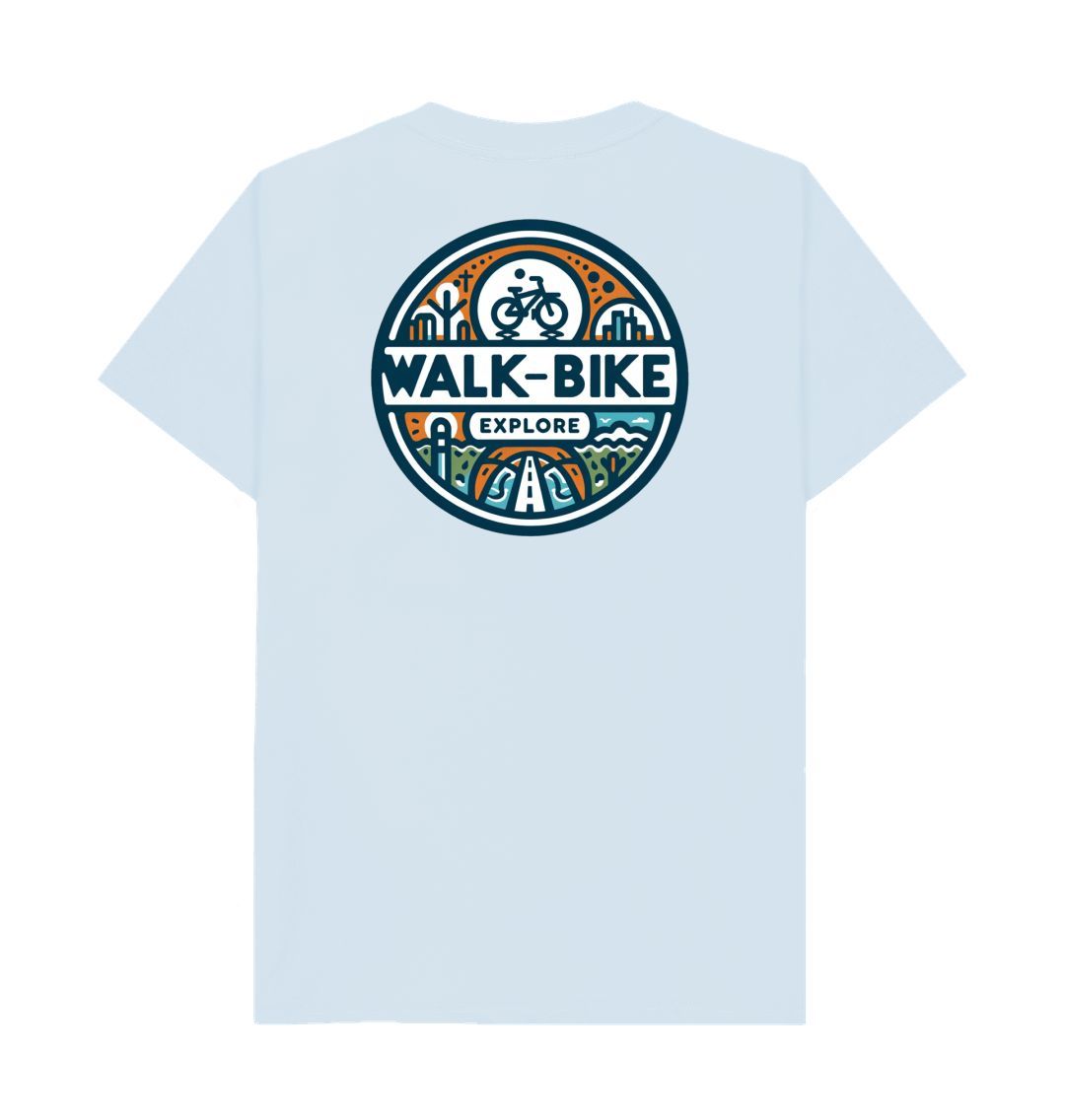 Oat Colour Urban Explorer Tee Walk Bike Explore - Size S