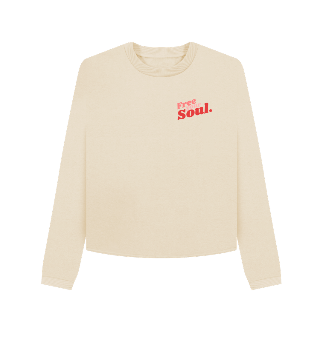 Oat Printed Boxy Jumpers